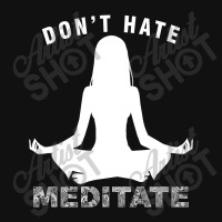 Don't Hate Meditate Baby Beanies | Artistshot