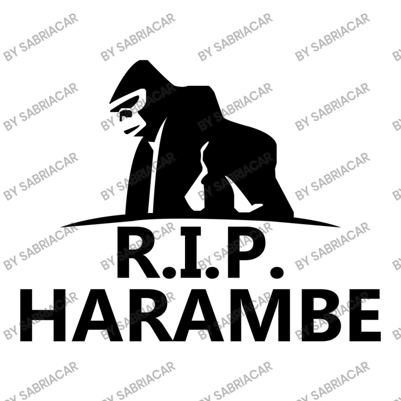 Harambe Rip Zipper Hoodie | Artistshot