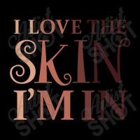 Love The Skin I'm In Quote Cropped Sweater | Artistshot