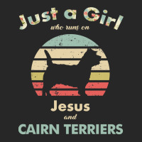 Dog Just A Girl Who Runs On Jesus And Cairn Terriers Puppy Pet Women's Pajamas Set | Artistshot