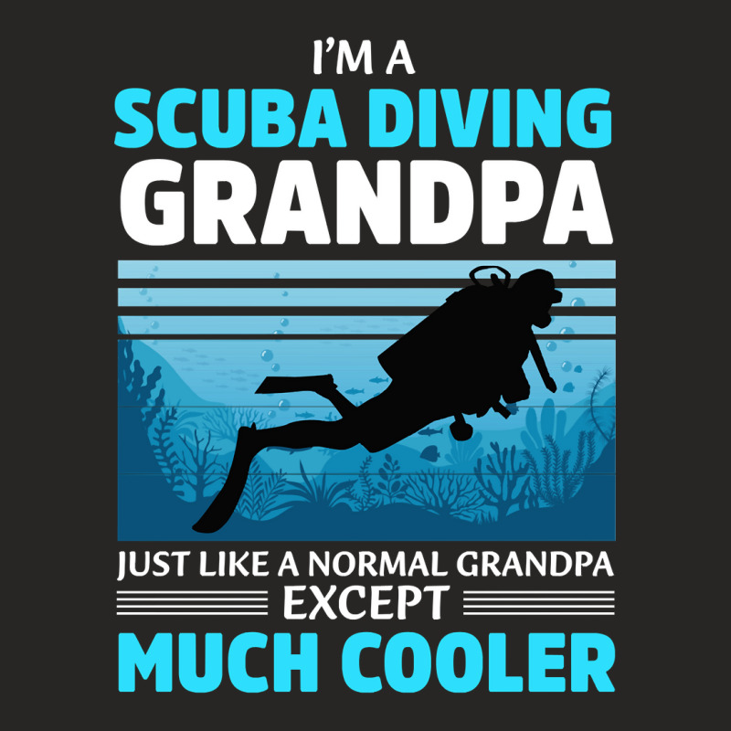 Diver Scuba Im A Scuba Diving Grandpa 327 Diving Deeper Ladies Fitted T-Shirt by Jeanette | Artistshot