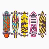 Skateboard Longboard Boards Style Types Kinds Different Gift T Shirt T-shirt | Artistshot