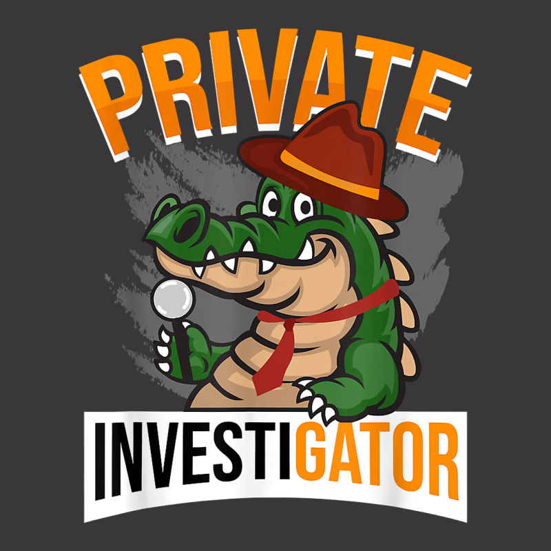 Alligator Dressed As Detective   Funny Private Investigator T Shirt Ladies Curvy T-Shirt by AshleyPenez | Artistshot