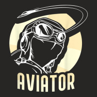 Aviator Aircraft Small Airplane Pilot Private T Shirt Ladies Fitted T-shirt | Artistshot