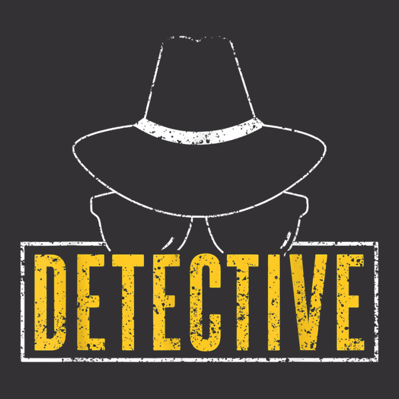 Detective Spy Investigation Investigator Private Detective T Shirt Vintage Hoodie by MoczoTenleigh | Artistshot