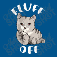 Funny Cat Flipping Off Middle Finger Fluff Off Anti People Classic T-shirt | Artistshot