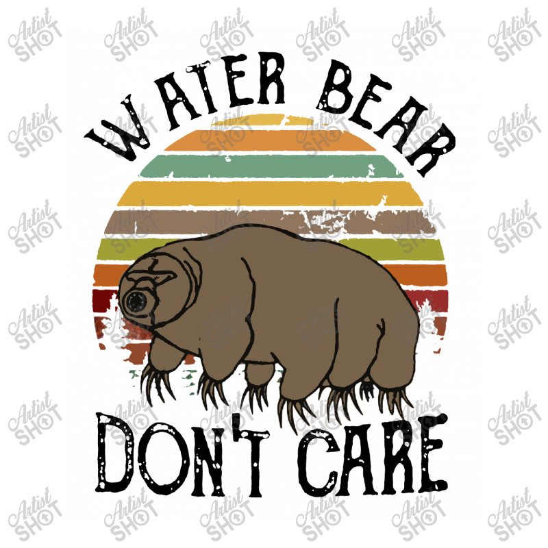 Water Bear Don’t Care Funny Zipper Hoodie | Artistshot