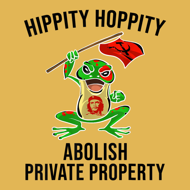 Funny Hippity Hoppity Abolish Private Property Frog Gift Men T Shirt Vintage Hoodie And Short Set by AshleyPenez | Artistshot