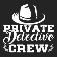 Funny Private Detective Crew Investigator Spy T Shirt 3/4 Sleeve Shirt | Artistshot