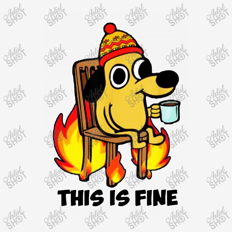 This Is Fine Dog Classic T-shirt | Artistshot