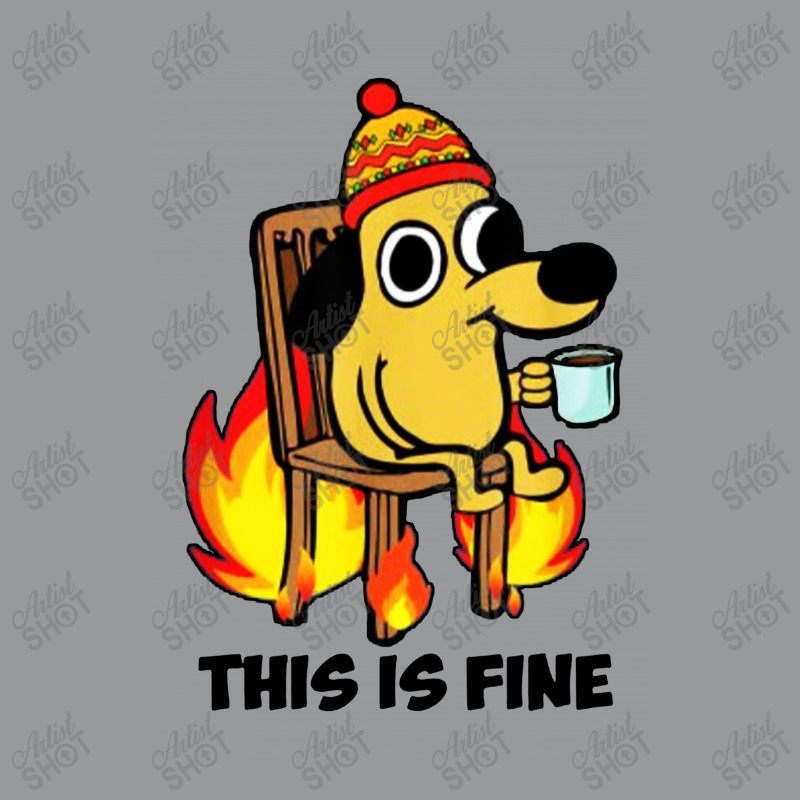 This Is Fine Dog Crewneck Sweatshirt | Artistshot