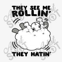 They See Me Rollin They Hatin Wooloo Ladies Fitted T-shirt | Artistshot