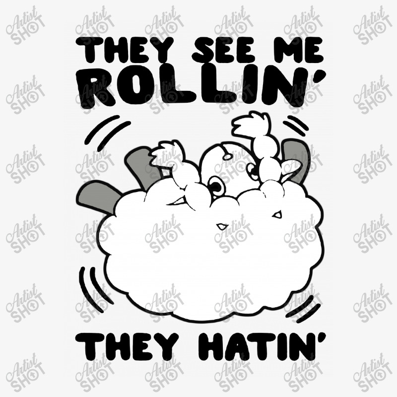 They See Me Rollin They Hatin Wooloo Ladies Fitted T-Shirt by Golden Store | Artistshot