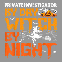 Funny Private Investigator By Day Witch By Night Halloween T Shirt Women's V-neck T-shirt | Artistshot