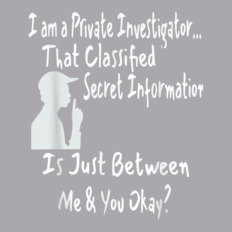 Funny Sarcastic Private Investigator T Shirt Youth 3/4 Sleeve by AshleyPenez | Artistshot