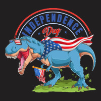 Independence Day T  Shirtamerisaurus Independence Scnd T  Shirt T-shirt | Artistshot