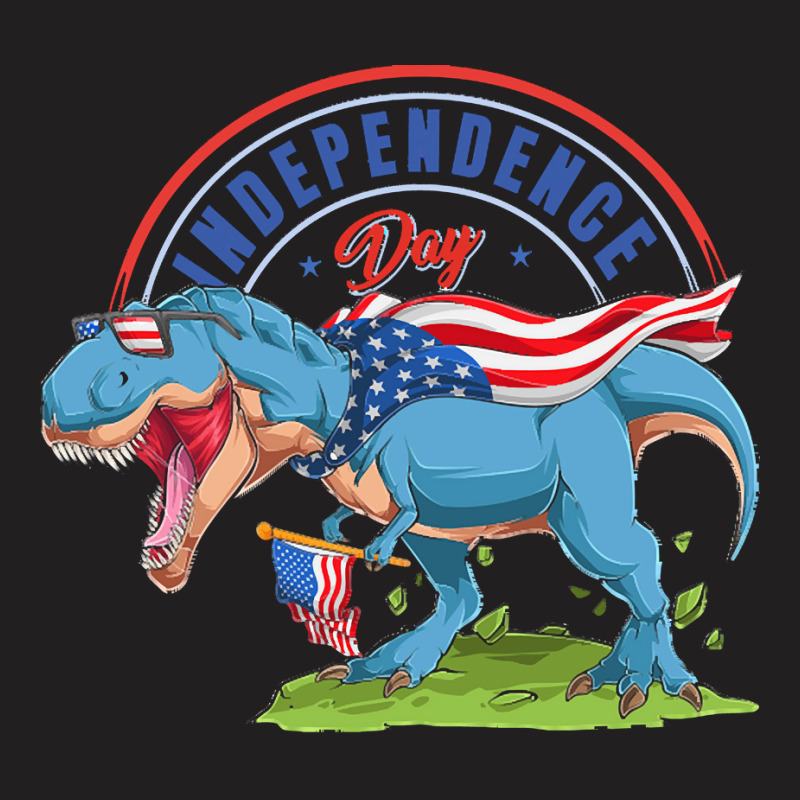 Independence Day T  Shirtamerisaurus Independence Scnd T  Shirt T-shirt | Artistshot