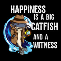 Hapiness Is A Big Catfish And A Witness Private Investigator T Shirt Men's 3/4 Sleeve Pajama Set | Artistshot