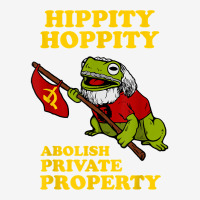 Hippity Hoppity Abolish Private Property   Frog Meme T Shirt Ladies Polo Shirt | Artistshot