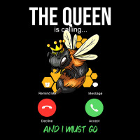 Bee Beekeeper Queen Is Calling Honey Bee With Crown Beekeeper Apiarist Lightweight Hoodie | Artistshot