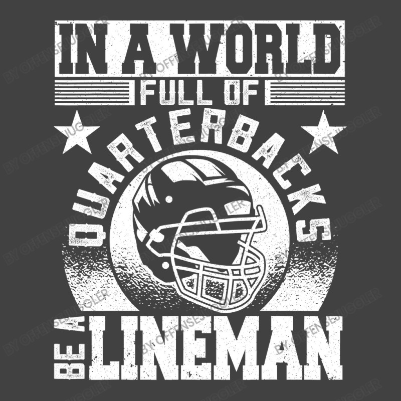 Football Funny Football Lineman 4 Football Player Vintage T-Shirt by offensejuggler | Artistshot