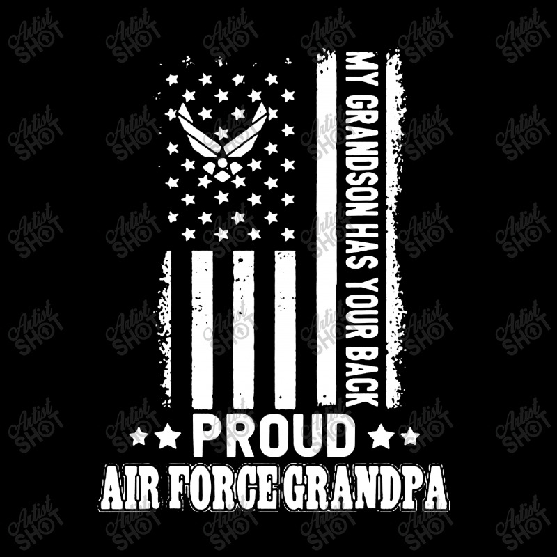 My Grandson Has Your Back Proud Air Force Grandpa Lightweight Hoodie by Golden Store | Artistshot