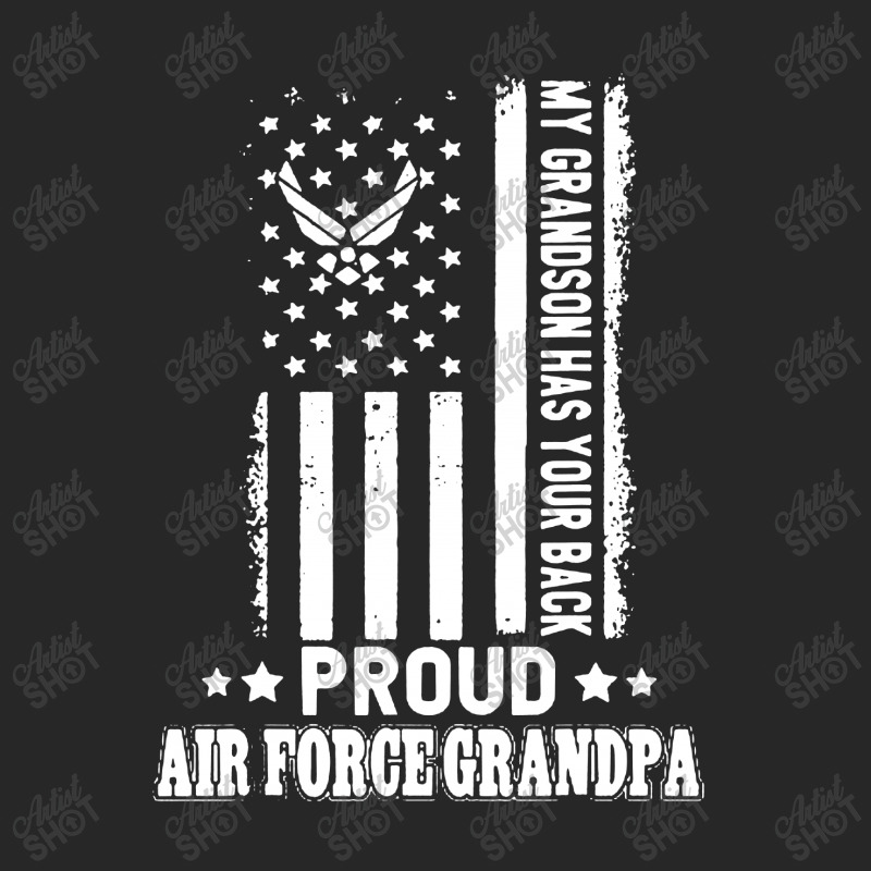 My Grandson Has Your Back Proud Air Force Grandpa Men's T-shirt Pajama Set by Golden Store | Artistshot