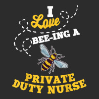 I Love Bee Ing A Private Duty Nurse Honey Bee Job Profession T Shirt Exclusive T-shirt | Artistshot