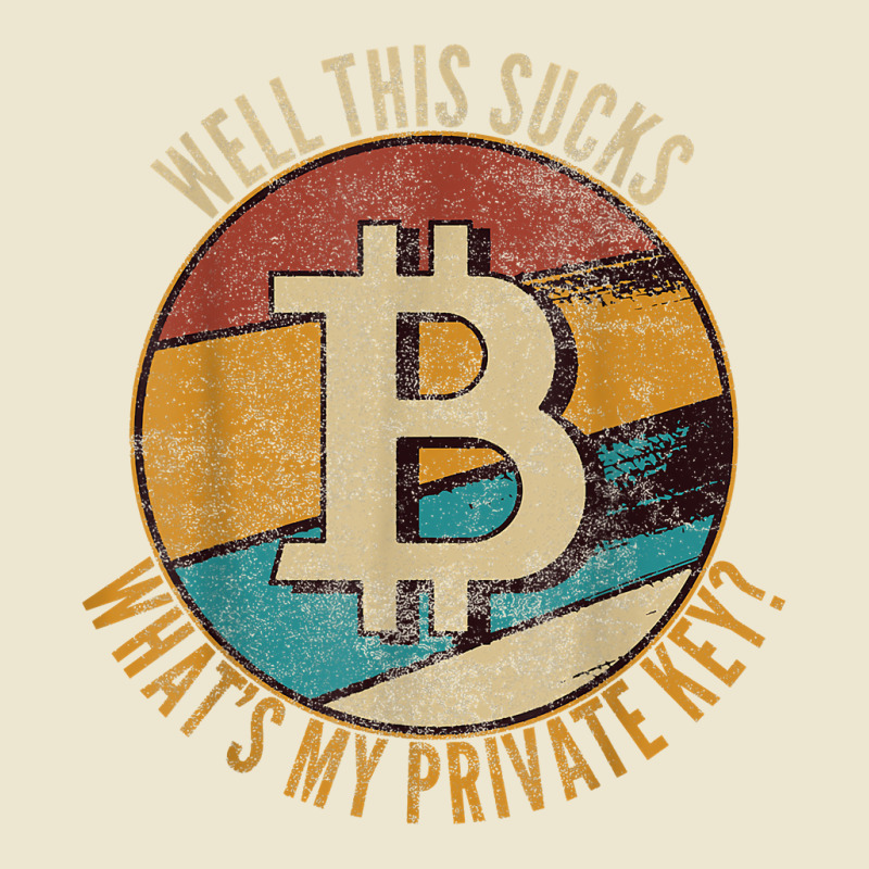 I Love Bitcoin Funny Vintage Gift What's My Private Key T Shirt Cropped Hoodie by AshleyPenez | Artistshot