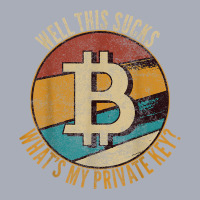 I Love Bitcoin Funny Vintage Gift What's My Private Key T Shirt Tank Dress | Artistshot