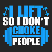 I Lift So I Don't Choke People Graphic Body Builder Tank Top Unisex Hoodie | Artistshot