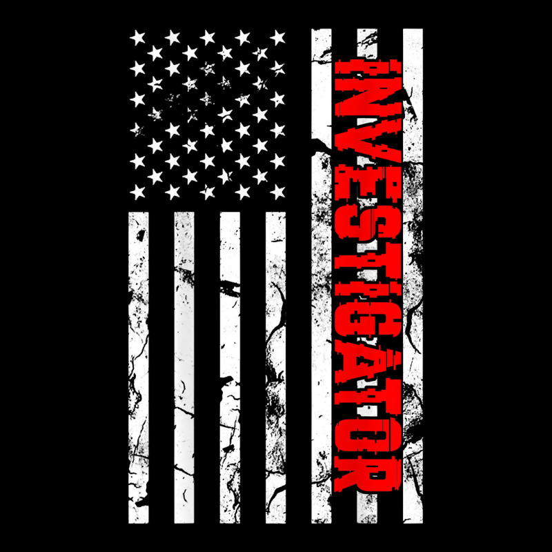 Investigator American Flag, Private Detective Men Women's T Shirt Women's V-Neck T-Shirt by MoczoTenleigh | Artistshot