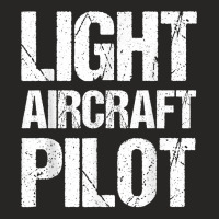 Light Aircraft Pilot Small Airplane Private T Shirt Ladies Fitted T-shirt | Artistshot