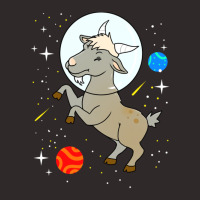 Goat In Space For Space Lover Racerback Tank | Artistshot