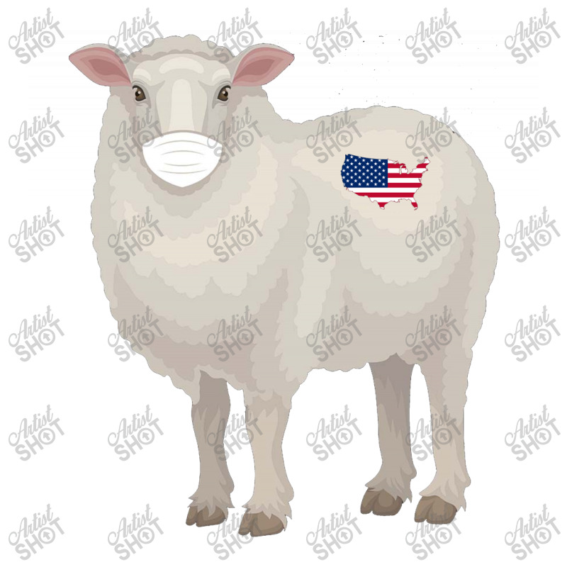 Sheep Mask America Men's T-shirt Pajama Set | Artistshot