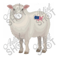 Sheep Mask America V-neck Tee | Artistshot