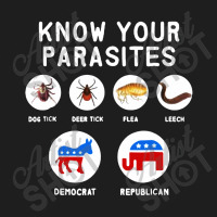 Know Your Parasites Classic T-shirt | Artistshot