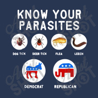 Know Your Parasites Ladies Denim Jacket | Artistshot