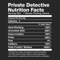 Mens Private Detective Nutrition Facts Funny T Shirt Women's Pajamas Set | Artistshot