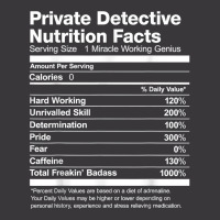 Mens Private Detective Nutrition Facts Funny T Shirt Ladies Curvy T-shirt | Artistshot