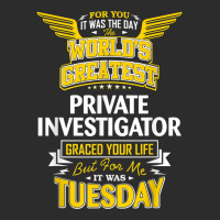 Pi Idea Funny Worlds Greatest   Private Investigator T Shirt Exclusive T-shirt | Artistshot