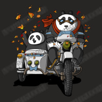 Bear Funny Panda Bears Riding Motorcycle Ladies Fitted T-shirt | Artistshot