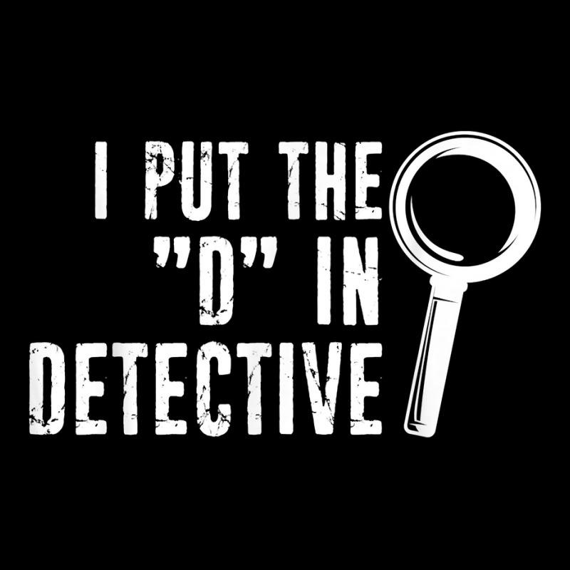 Private Detective Investigator Funny Distressed Typography T Shirt V-Neck Tee by AshleyPenez | Artistshot