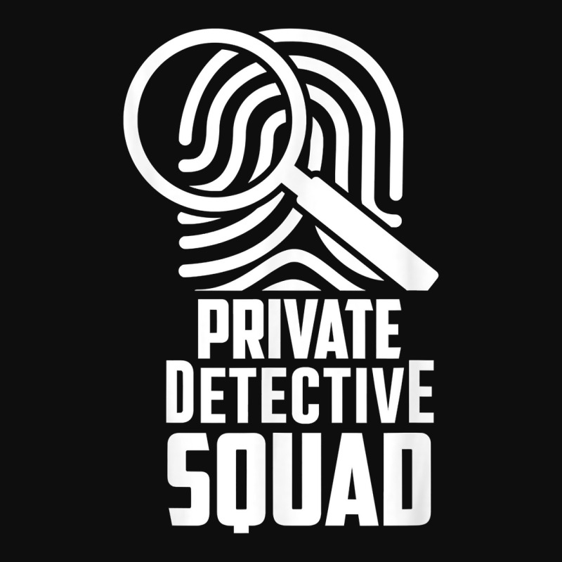 Private Detective Squad Investigation Investigator Spy T Shirt Crop Top by AshleyPenez | Artistshot