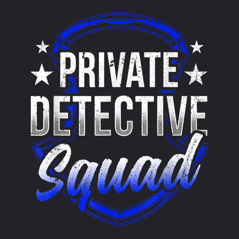 Private Detective Squad Investigation Spy Investigator T Shirt Youth Tee by AshleyPenez | Artistshot