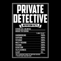 Private Detective Nutrition Facts T Shirt Legging | Artistshot