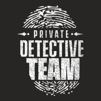 Private Detective Team Spy Investigator Observation T Shirt Ladies Fitted T-shirt | Artistshot