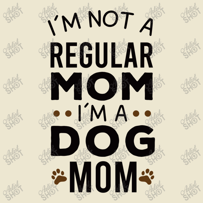 I'm Not A Regular Mom I'm A Dog Mom , Funny Dog Mom Gift Cropped Hoodie by AwsomeDSN | Artistshot