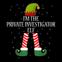 Private Investigator Elf Christmas Gift T Shirt Men's Long Sleeve Pajama Set | Artistshot