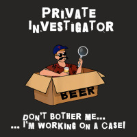 Private Investigator Gifts Beer Lovers Funny Mens T Shirt Ladies Fitted T-shirt | Artistshot